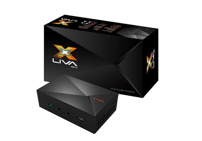 LIVA-X - Intel Bay-Trail M, 2GB Ram, 32GB eMMC SSD, Black, Wifi/Bluetooth