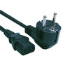 230V AC/10A Euro power cord UL/CSA 2ft (60cm)