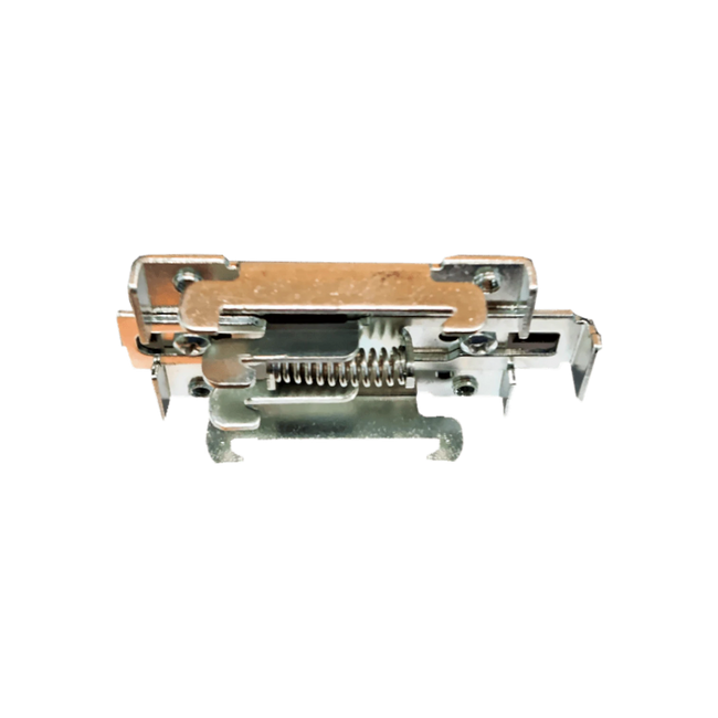35 mm DIN-Rail Clip with Oval Mounting Holes – PARTDINRCLIP35M6M4OVAL