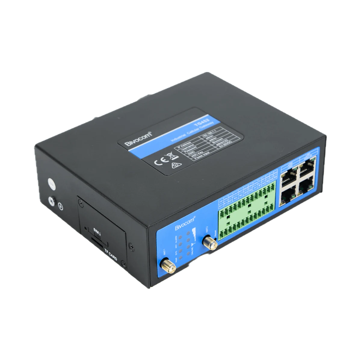 Bivocom TG452 Industrial 4G IoT Edge Gateway 256MB RAM / 1GB Flash